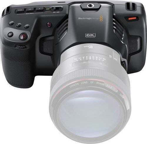 Blackmagic Design Cameră Video Pocket Cinema Full HD (1080p) @ 30fps Stocare pe Card de Memorie cu Ecran Tactil 5" și HDMI BM-CINECAMPOCHDEF6K
