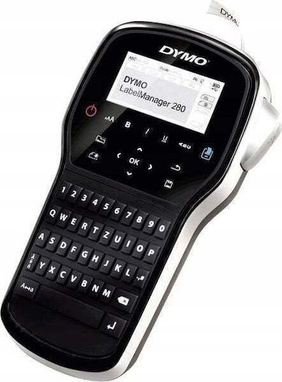 Dymo LabelManager 280 Етикетен принтер на ръка с Bluetooth Черен