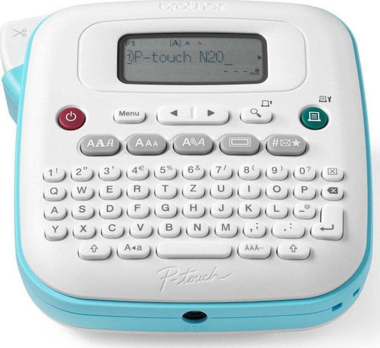 Brother P-touch Ετικετογράφος Χειρός σε Λευκό Χρώμα