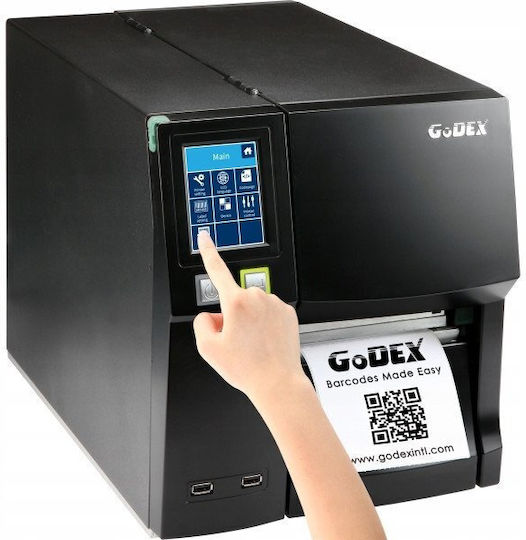 Godex ZX1300i Εκτυπωτής Ετικετών Θερμικής & Απευθείας Μεταφοράς USB, Serial, Ethernet 300 dpi