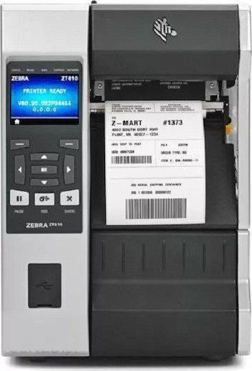 Zebra ZT610 Label Printer Thermal & Direct Transfer USB, Serial, Wi-Fi, Bluetooth, Ethernet 203 dpi
