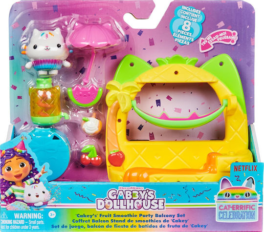 Spin Master Spin Master Gabby's Dollhouse Cat-Errific Celebration Baby Box Cat's Talent Show Balcony Set For Age 3+