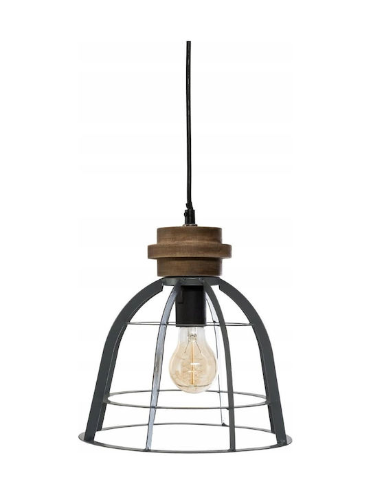 Atmosphera Atmosphera Adjustable Gray Ceiling Light with E27 Socket 85cm