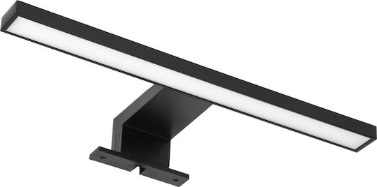 Adviti Класически Осветително тяло За баня с вграден LED Черен 30x30x4.2см.