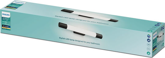 Philips Bathroom Mirror Lamp Rover Led 5w 230v Ip44 Black