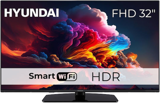 Hyundai Smart Τηλεόραση 32" Full HD LED FLM32TS349SMART (2025)
