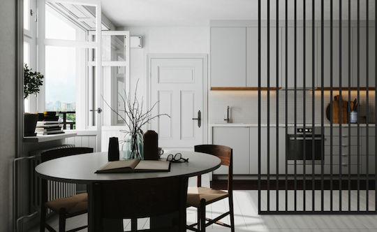 Διαχωριστικο Woodwall Black Decostar