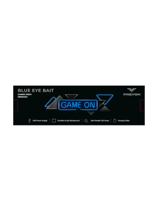Preyon Neon Διακοσμητικό Φωτιστικό LED 40x12εκ.