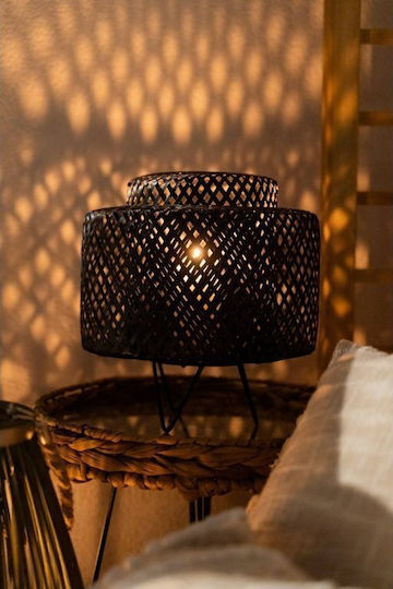 A-S Liby Decorative Lamp with Socket for Bulb E27 Black