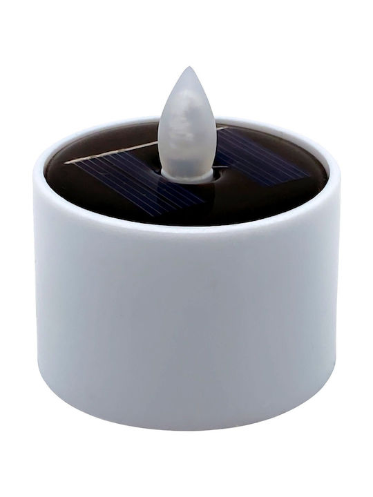 Διακοσμητικό Φωτιστικό Realpower Led Solar Tealight Stl-4 4 Pieces