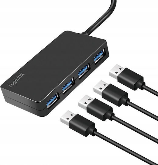 LogiLink Hub 4 Θυρών USB 3.2 με σύνδεση USB-A