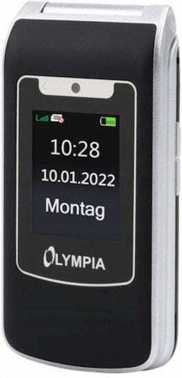 Olympia Style Duo 4G Dual-SIM Handy mit Tasten Schwarz