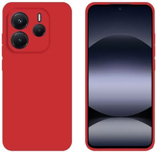 Senso Liquid Back Cover Silicone Red (Redmi Note 14 5G)
