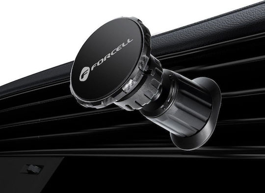 Forcell F-Grip MagLuxe Βάση Κινητού Αυτοκινήτου με Μαγνήτη Μαύρη