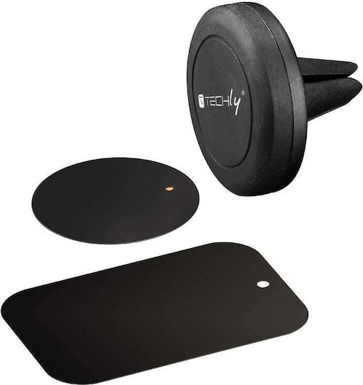 Techly Auto Handyhalterung mit Magnet Schwarz