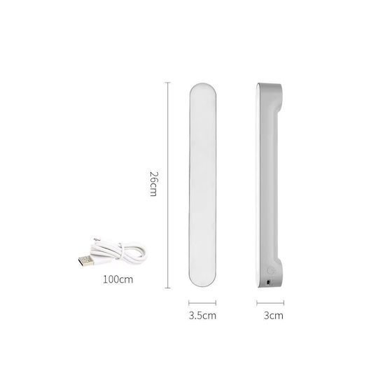 Weidasi LED Kommerzielle lineare Beleuchtung Leuchte Decke Warmes Weiß B26xT3.5xH3cm