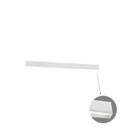 Viokef LED Γραμμικό Φωτιστικό Τοίχου 22W Θερμό Λευκό 86εκ.