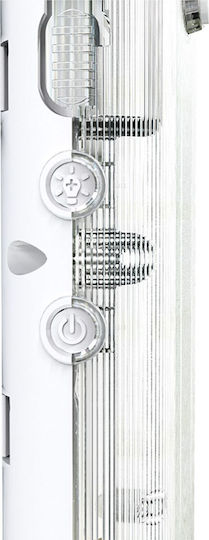 PowerNeed Wall Mounted Solar Light Torch 1W 1000lm Natural White 4000K with Motion Sensor