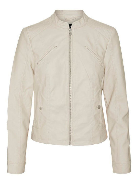 Favodona Jachetă de femei Biker Jacket Fulgi de ovăz