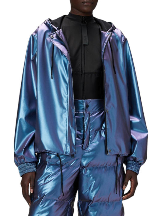 Women's Short Lifestyle Jacket Waterproof for Spring or Autumn