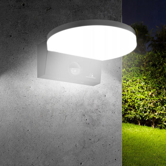 Maclean Energy Wasserdicht LED Flutlicht 15W Natürliches Weiß 4000K mit Bewegungssensor IP65