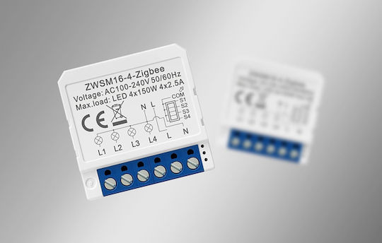 Avatto ZWSM16-W4 Intelligenter Schalter 4 Kanäle ZigBee 16A