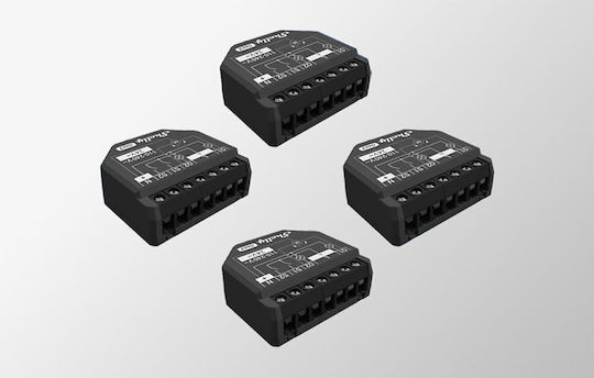 Shelly 2PM Gen3 X4 Smart Switch 2 Channels Wi-Fi Bluetooth & RF 10A 4 Pieces
