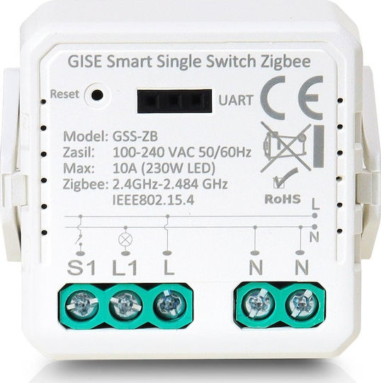 Smart Smart Switch ZigBee (χωρίς Ουδέτερο)