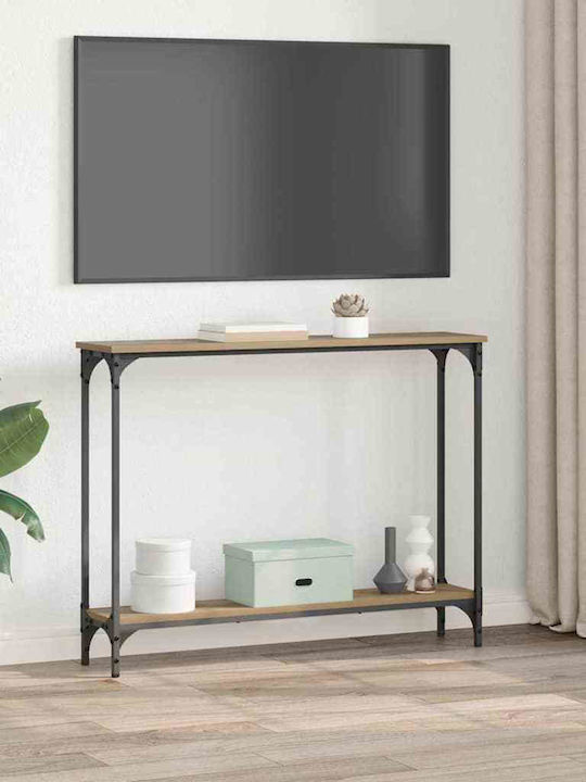 Конзолна маса Дървена Artisan Oak Д95xШ22.5xВ75cm
