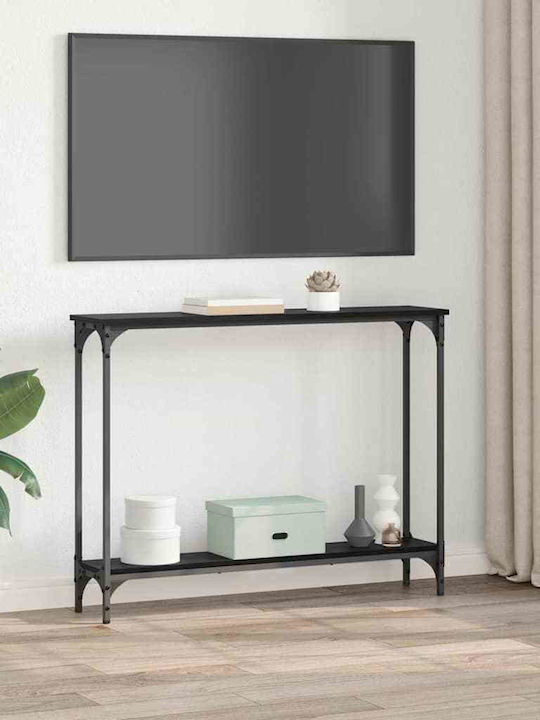 Конзолна маса Дървена Black Beech Д95xШ22.5xВ75cm