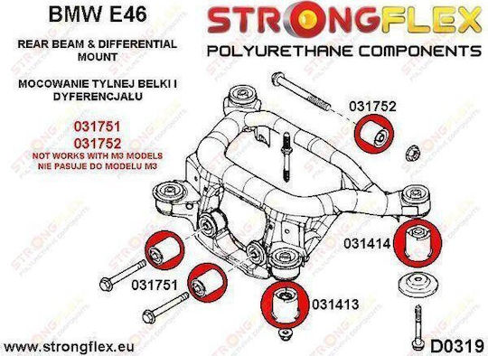 Strongflex Συνεμπλόκ για BMW E46 031752B