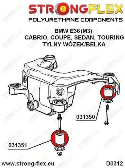 Strongflex Συνεμπλόκ για BMW E36 036107B