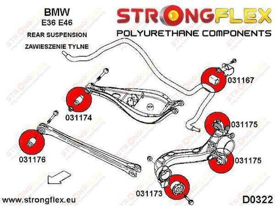 Strongflex Συνεμπλόκ για BMW E46 031174A