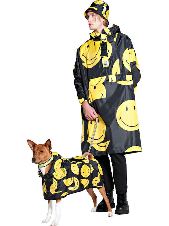 Къс Дамско Яке за Зима Black/yellow