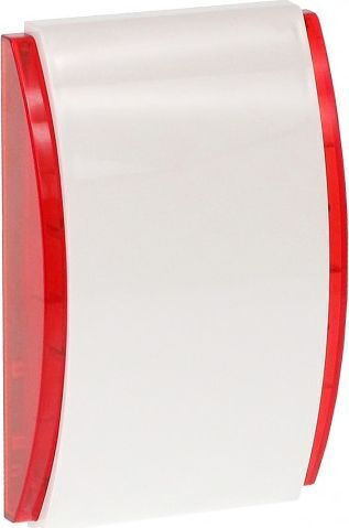 Satel Wireless Alarm Siren Baterie Outdoor with Roșu Light