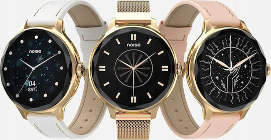 Noise Diva Smartwatch με Παλμογράφο (Ροζ Χρυσό)