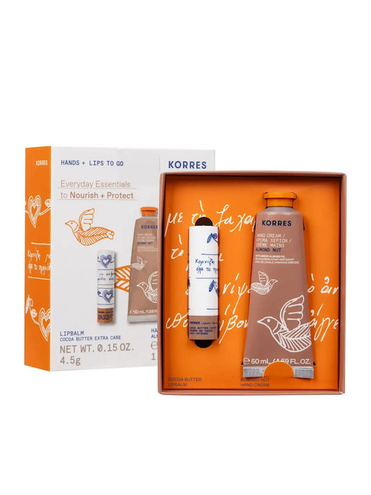 Korres Essentials Hautpflege-Set Für Feuchtigkeitsspendung 2 Stück
