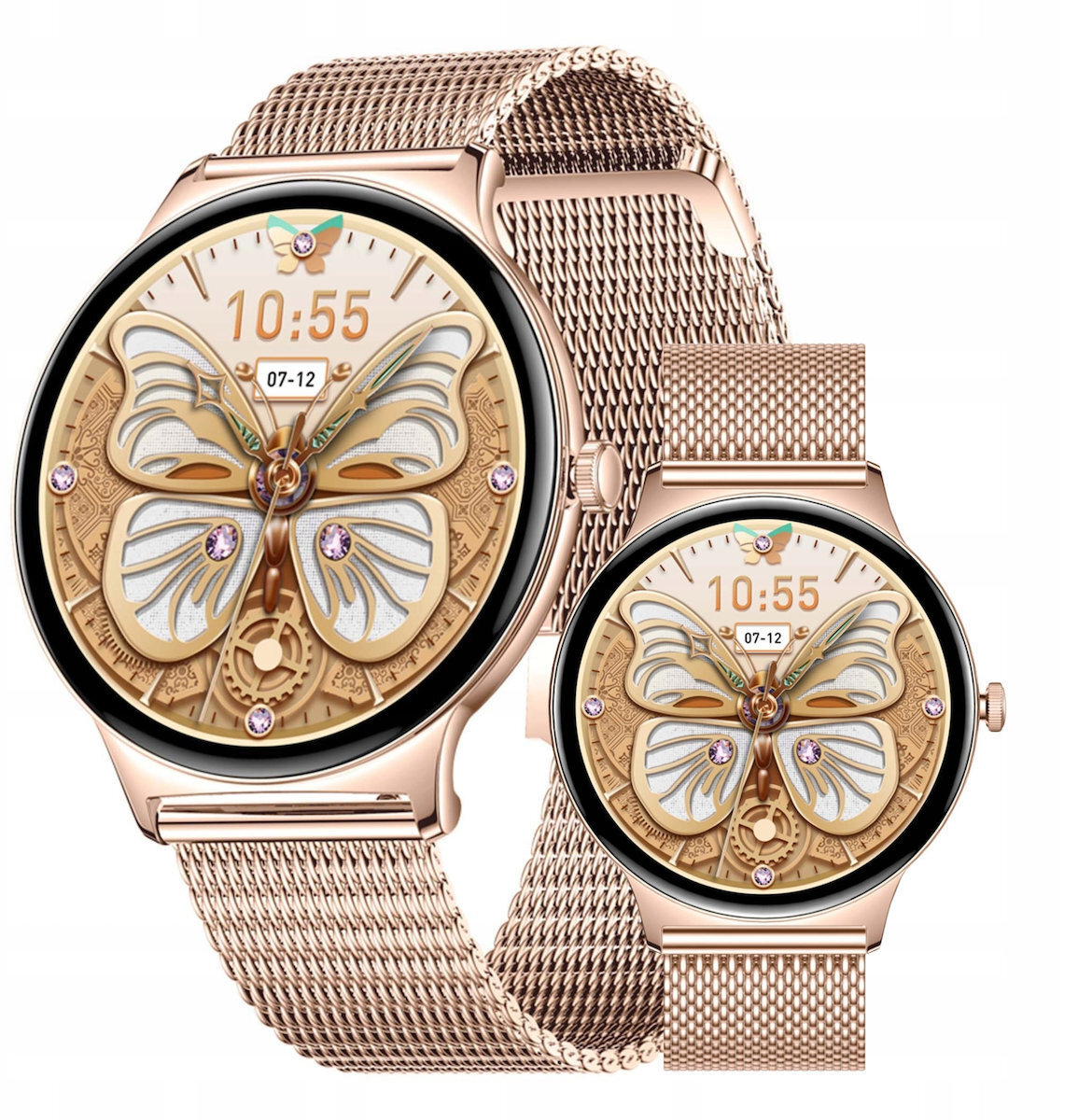 Colmi V89 Stainless Steel Smartwatch (Χρυσό)