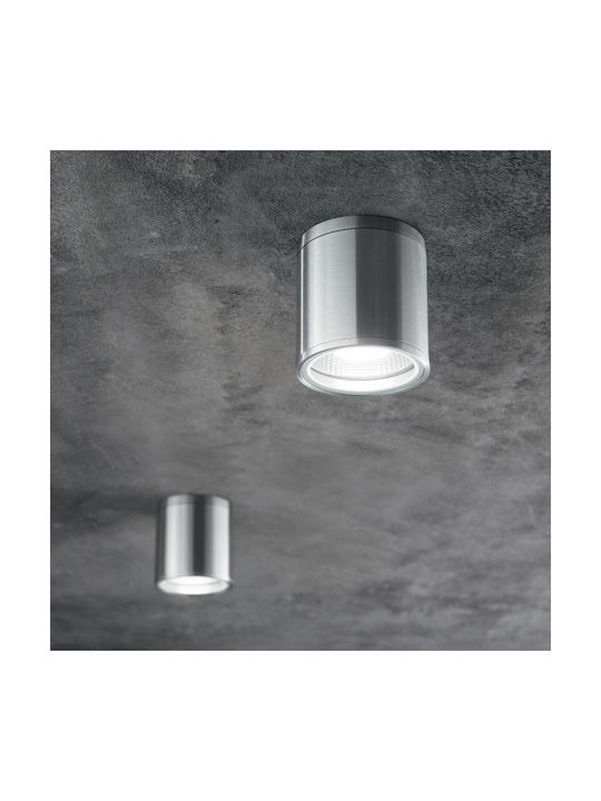Ideal Lux Gun Σποτ Οροφής Εξωτερικού Χώρου GU10 σε Γκρι Χρώμα 236865
