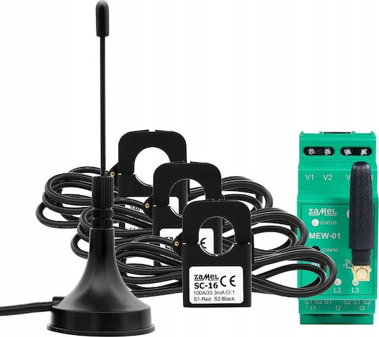 Monitor de Energie Electrică Supla Antenă Externă Wi-fi 3f+n Mew-01/ant