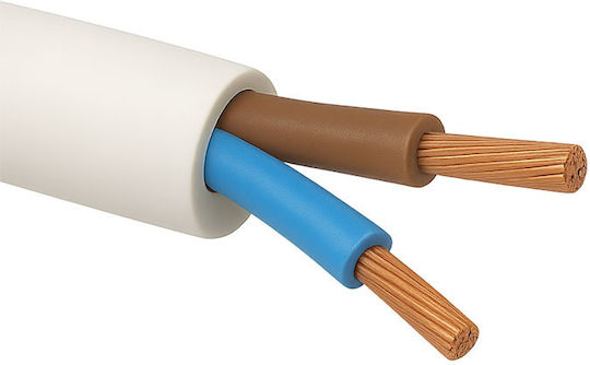 Cablu Flexibil H05vv-f 3x1 5mm² Alb 1000m