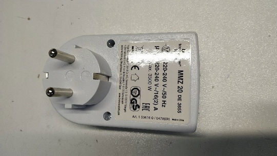 Brennenstuhl Mechanical Daily Timer Socket with Countdown Timer Function