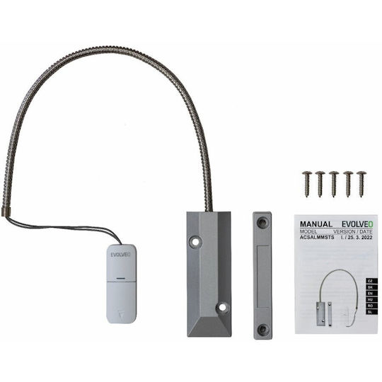 Evolveo Senzor De Contact Wireless Metalic Wi-Fi & RF 433MHz