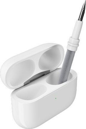 KeyBudz Aircare Cleaning Kit Cleaning Set White for Apple AirPods