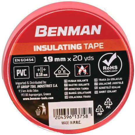 Morris Insulation Tape Red