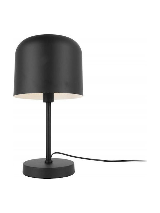 Atmosphera Capa Metal Table Lamp with Black Shade and Base