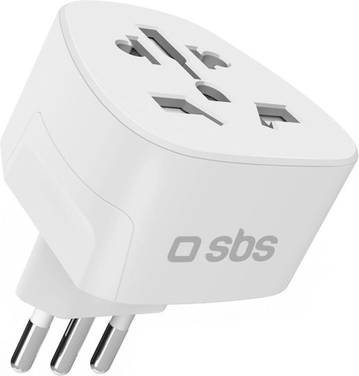 SBS Steckdosenadapter von Universal zu Universal