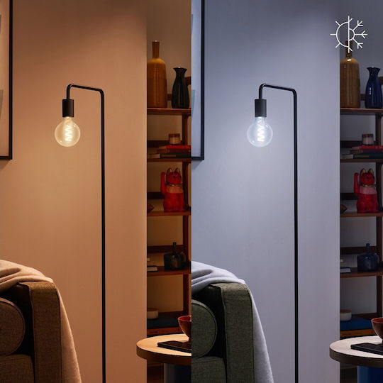 Philips Смарт крушка LED 6.3W за фасунга E27 и форма G95 RGBW 470лм