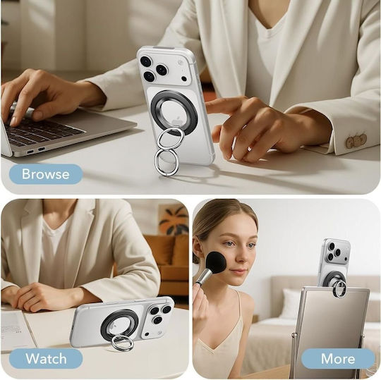ESR Halolock Magsafe Mobile Ring Holder in Black color