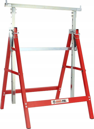 Set 2 suporturi reglabile pentru atelier Geko G10873